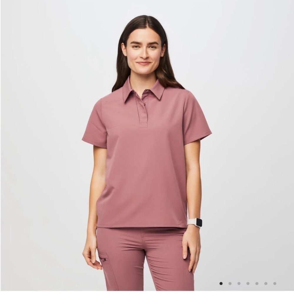 FIGS Nala short sleeve scrub polo XXS